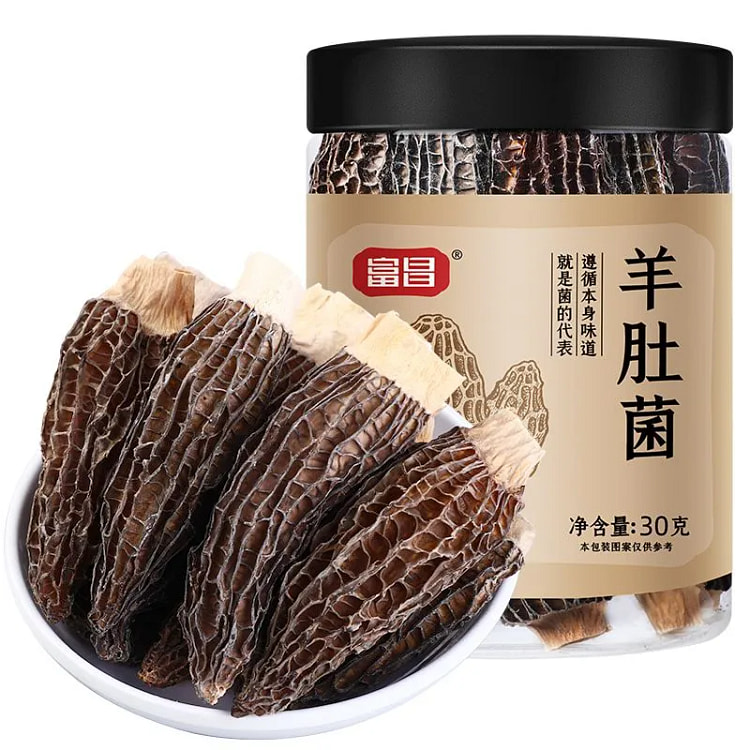 富昌羊肚菌干货30g*1罐 30 克