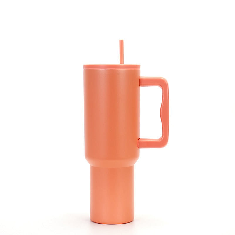 40oz thick handle ice cup large capacity coffee cup steel cup 1 each