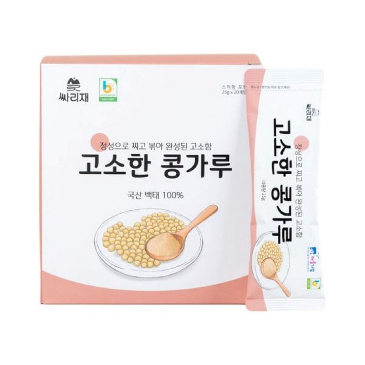 Ssarijae Korean Roasted Soybean Powder 25 g