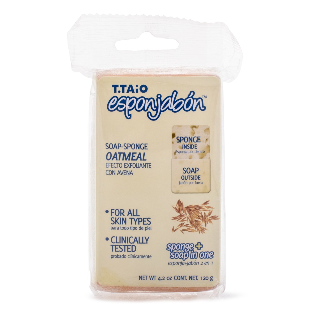 Get T.TAiO Esponjabon Oatmeal Exfoliating Soap Delivered Weee! Asian