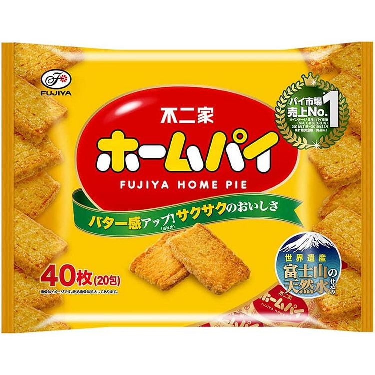 Japanese Biscuit Cookie Butter Home Pie Crispy Candy Sweet Snack FUJIYA 200