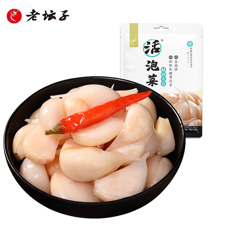 老坛子活泡菜 酸甜大蒜 四川泡菜 泡大蒜头 1袋