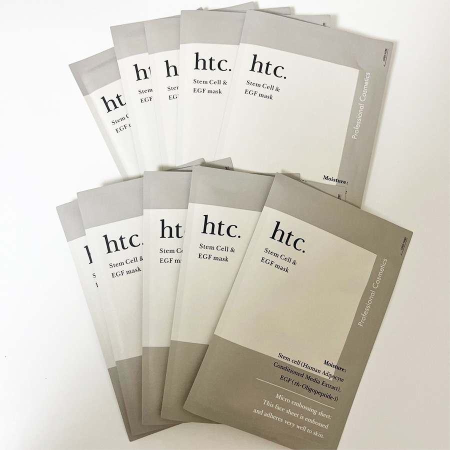 htc. セラムセル&EGFマスク Get Natural Shop HTC. Stem Cell EFG Mask 10sheets Delivered
