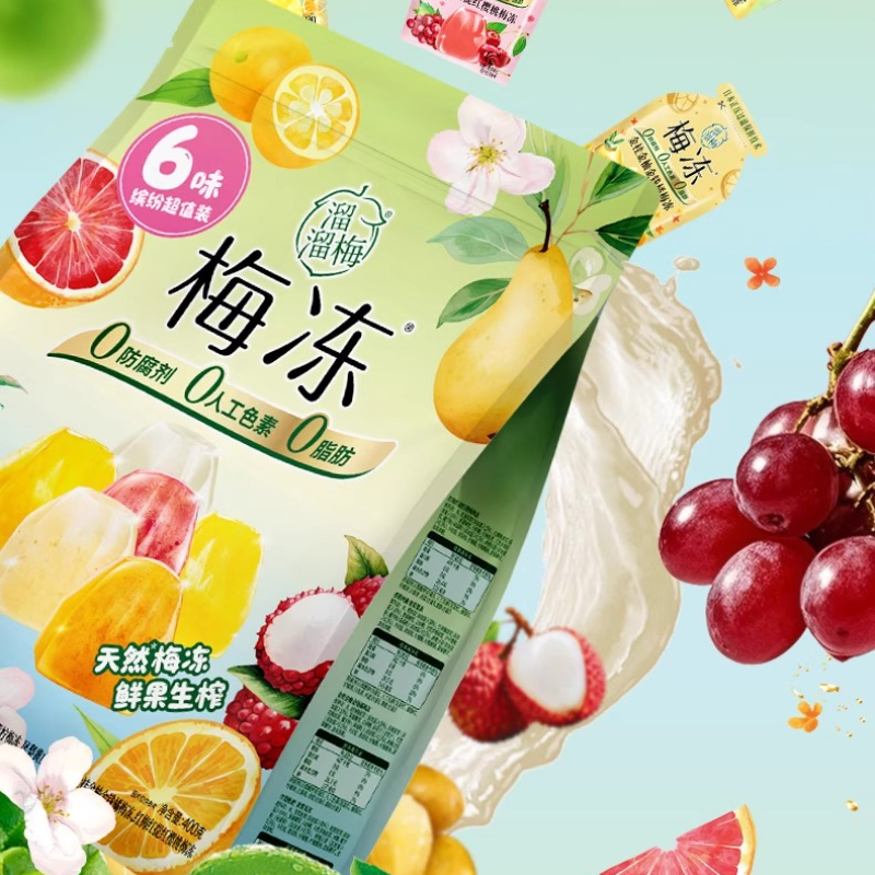 Plum jelly in a variety of flavors 400g*1 bag 400 g - Weee!
