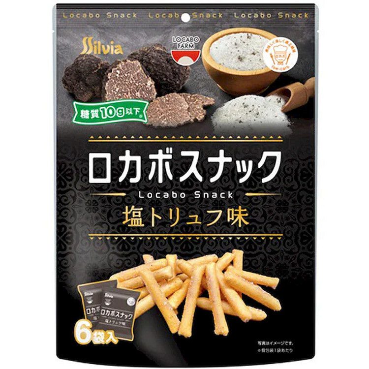 Silvia Low-Carb Snack, Salt Truffle 10g x 6 1 each
