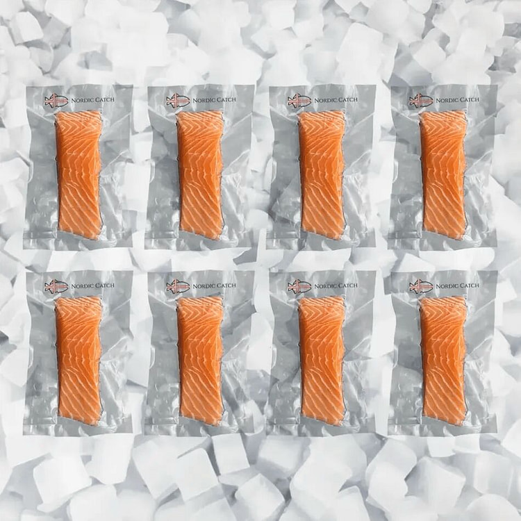 冰岛寿司级三文鱼散装 2.8 磅*8 包