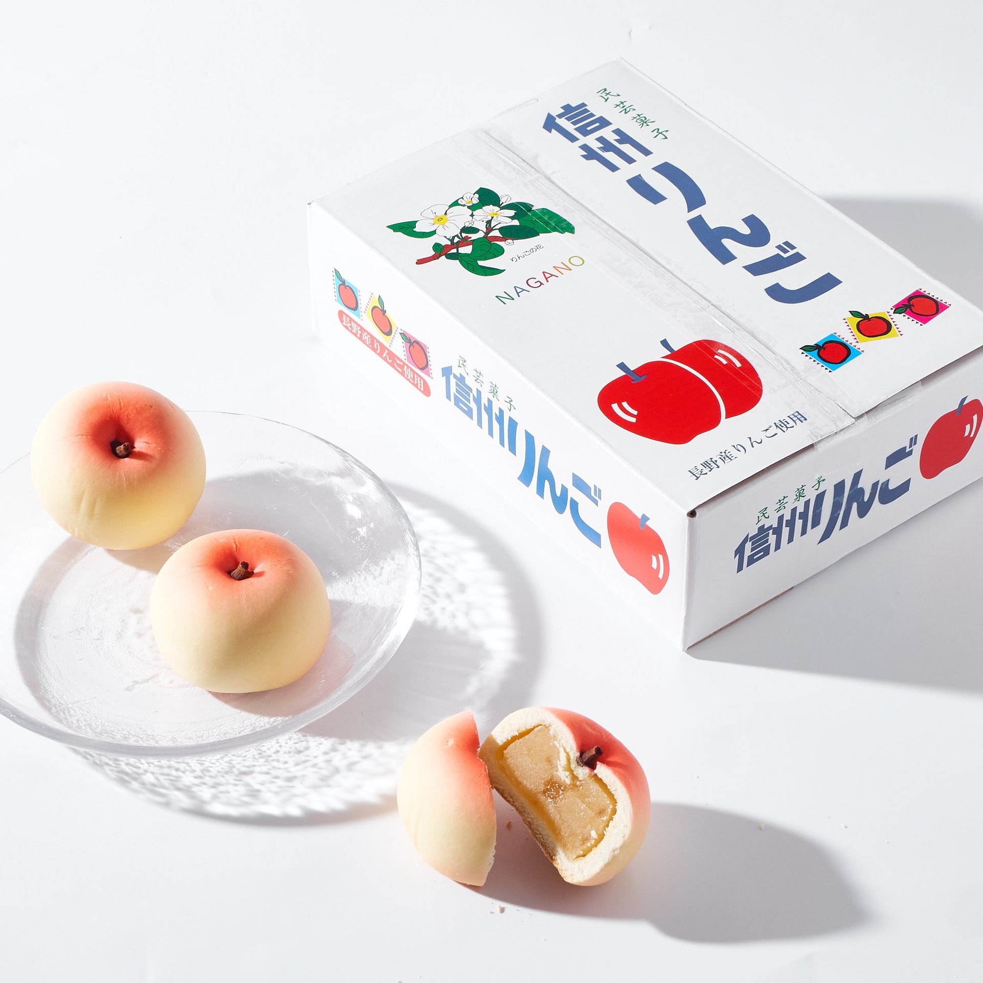 Shinshu Apple Manju Cakes (6 pieces) 306 그램