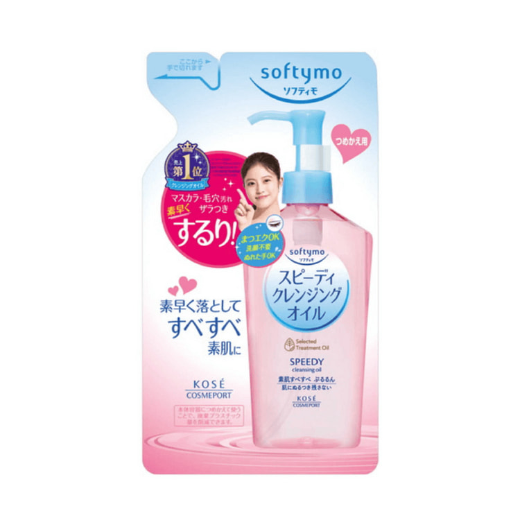 KOSE SOFTYMO 速效卸妆油补充装