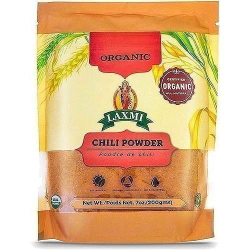 Laxmi Organic Chilli Powder, 7 oz bag