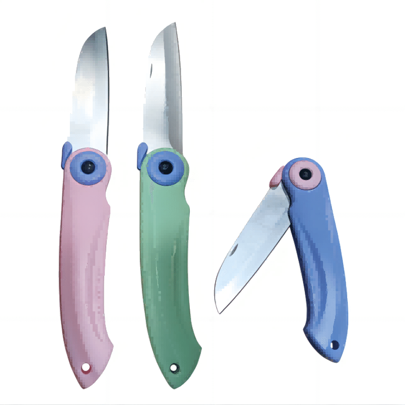 Qing Exhibition Bird-shaped Folding Fruit Knife 1 count