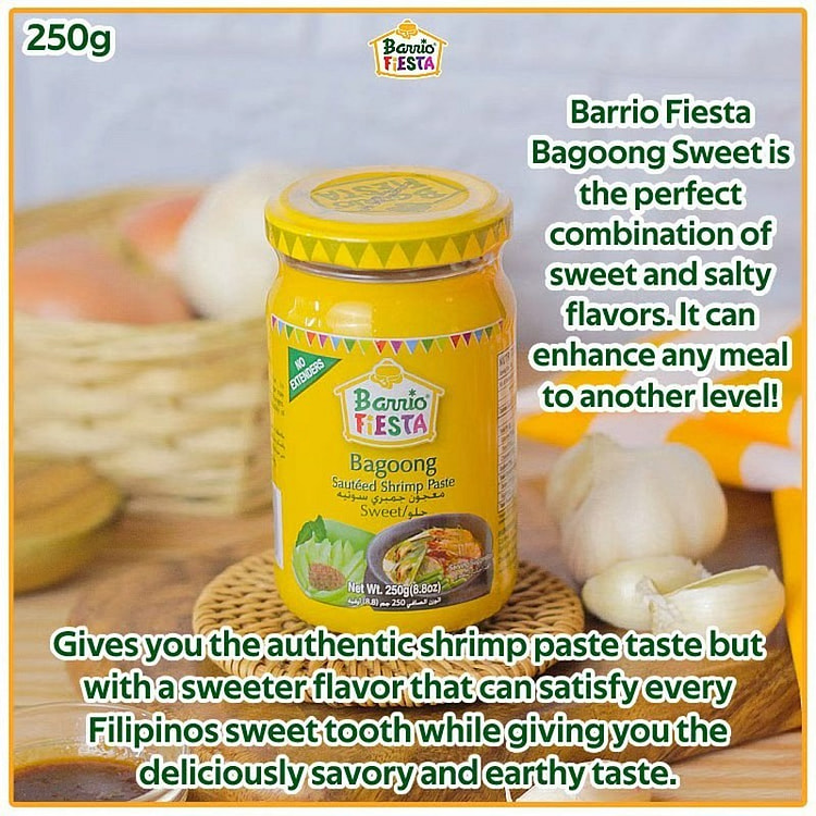 Barrio Fiesta Bagoong Sauteed Shrimp Sauce sweet 250 g
