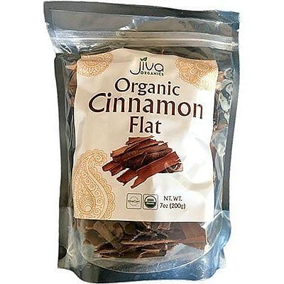 Jiva Organics Cinnamon Flat, 7 oz bag 7 oz