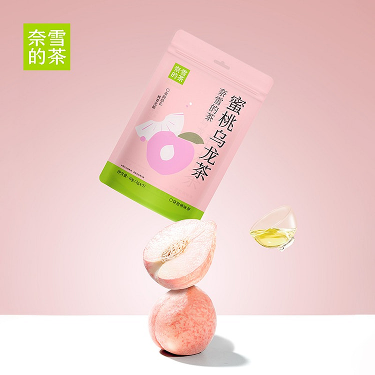 奈雪的茶 蜜桃乌龙茶花茶果茶5包/袋 10 克