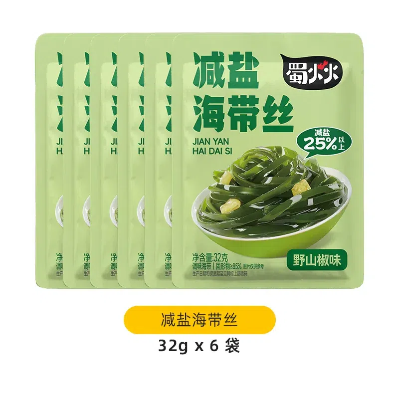 Shredded Kelp with Mountain Pepper Flavor 32g*6 192 g