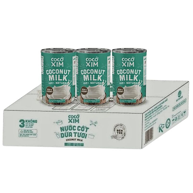Coco Xim 椰浆罐 400ml (12罐)