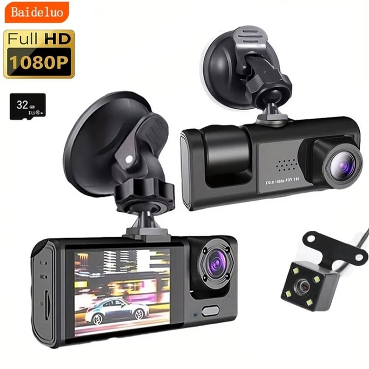 1080P Dual camera Dash Cam for cars 1 pack