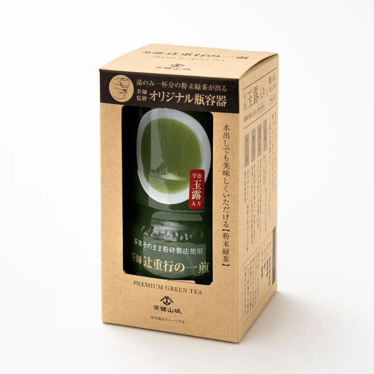 (日本茶师监制) 玉露粉末茶　精选 附茶罐 20g