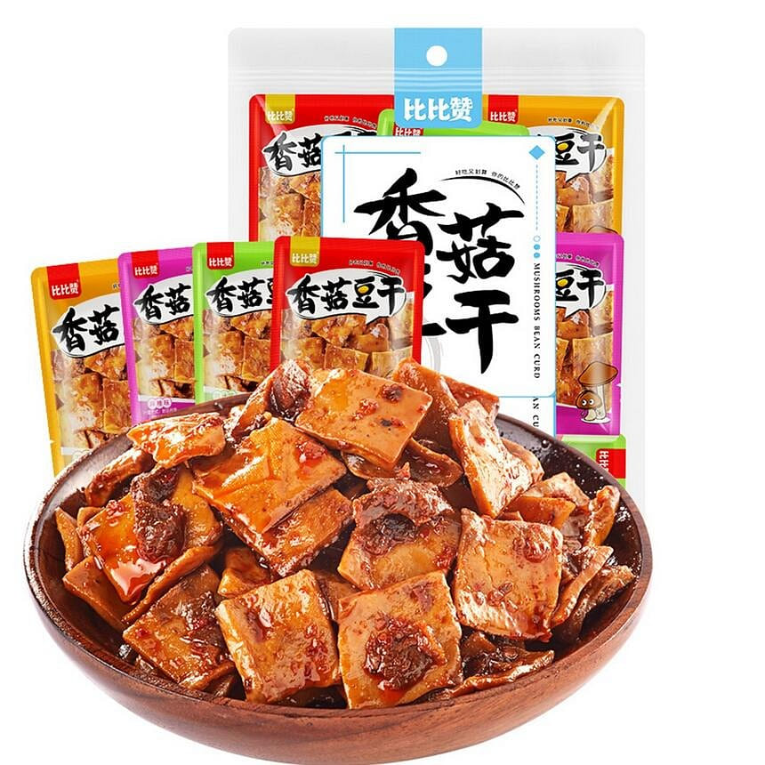 Bibizan Mushroom Dried Tofu Spicy Strips 250g 250 box
