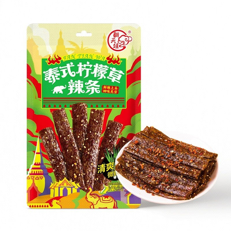 Thai Lemongrass Spicy Strips (Mild Spicy) 98 g