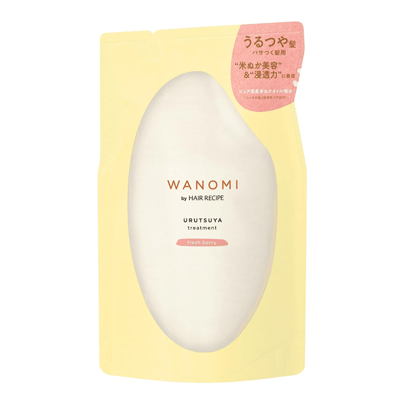 HAIR RECIPE Wanomi Urutsuya Treatment Conditioner Refill Pack 300 g
