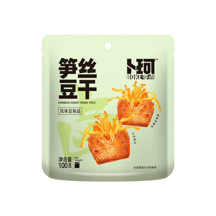 卜珂零点 笋丝豆干100g*1包