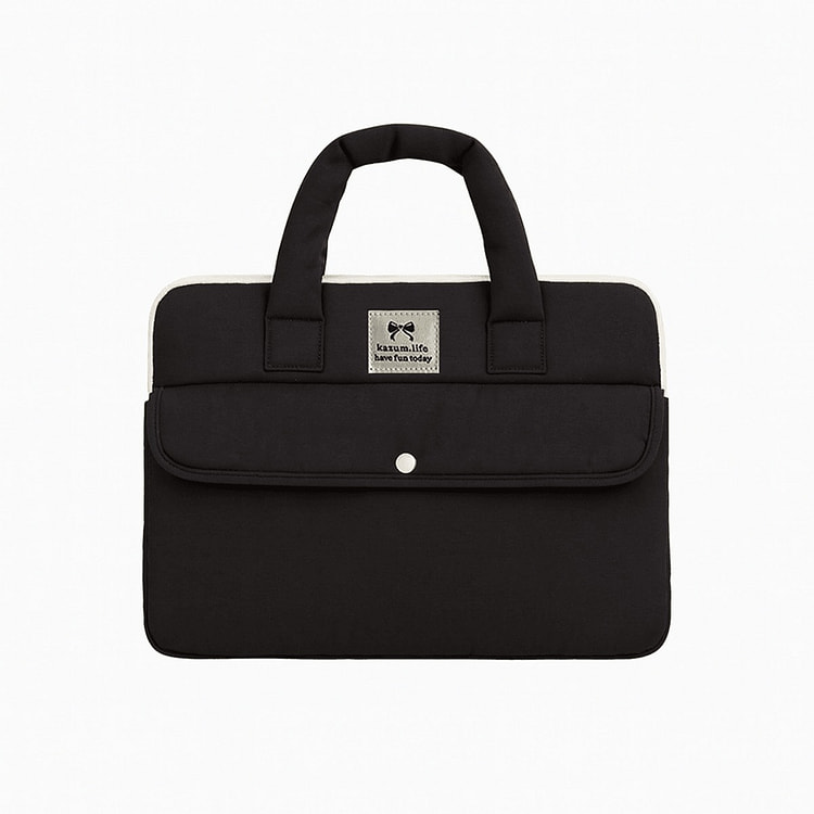 Ins同款简约手提平板包 iPad14/15 黑 1 个