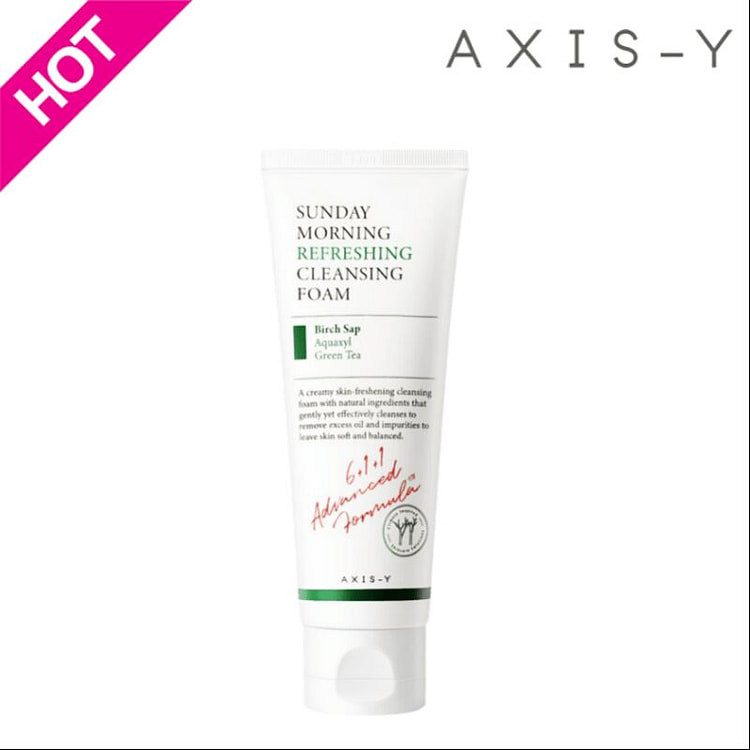 Axis-Y周日早晨清爽泡沫洁面乳120毫升