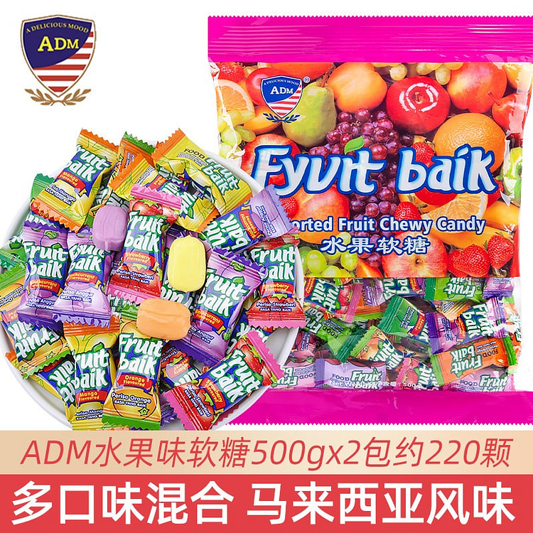 ADM fruit gummies 500 g