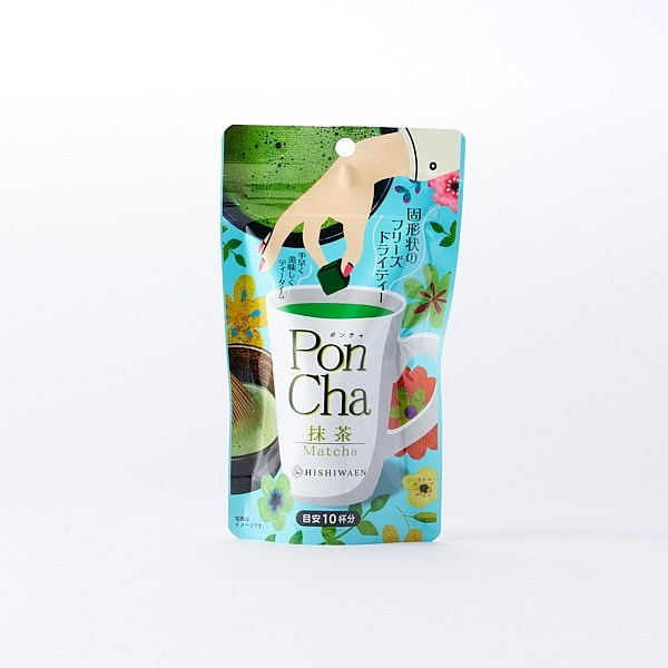 Poncha 冻干速溶抹茶块 10gx10粒
