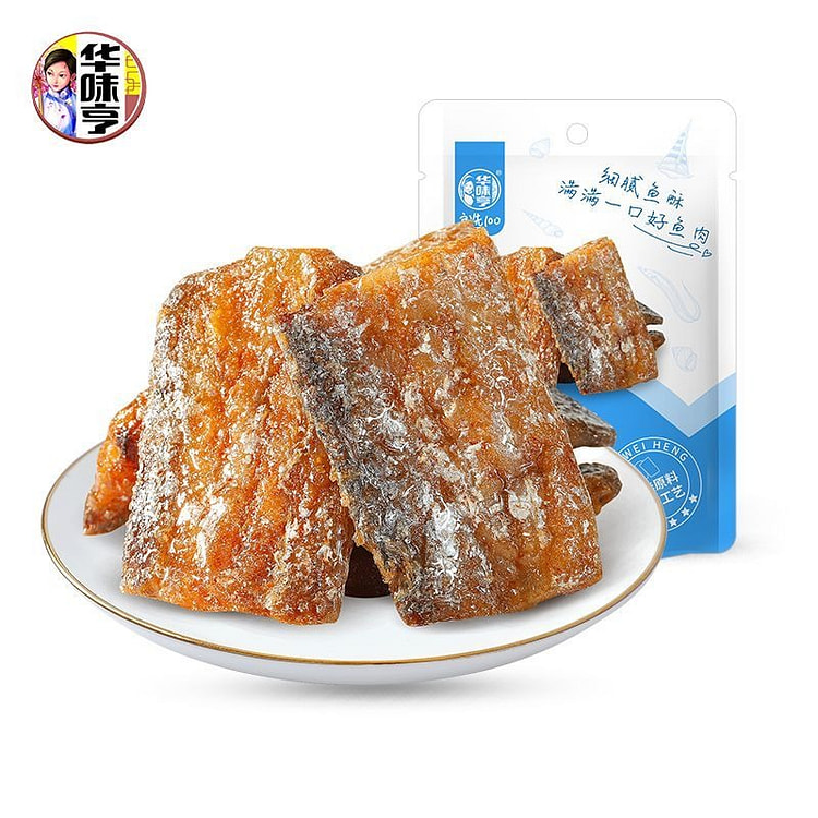 华味亨带鱼98g*1袋 香辣香酥带鱼舟山特产香卤 98 克