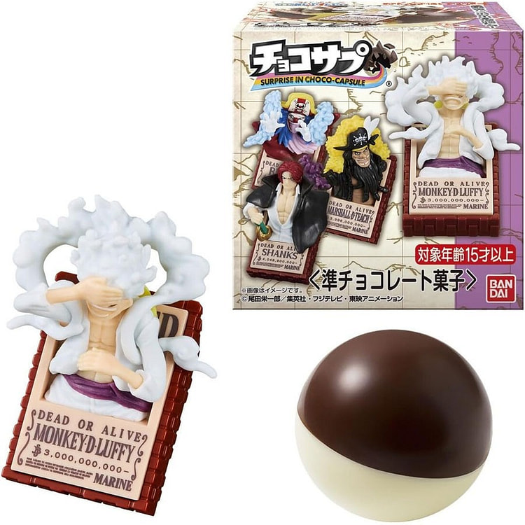 BANDAI 巧克力蛋 One Piece 盲盒 1 盒