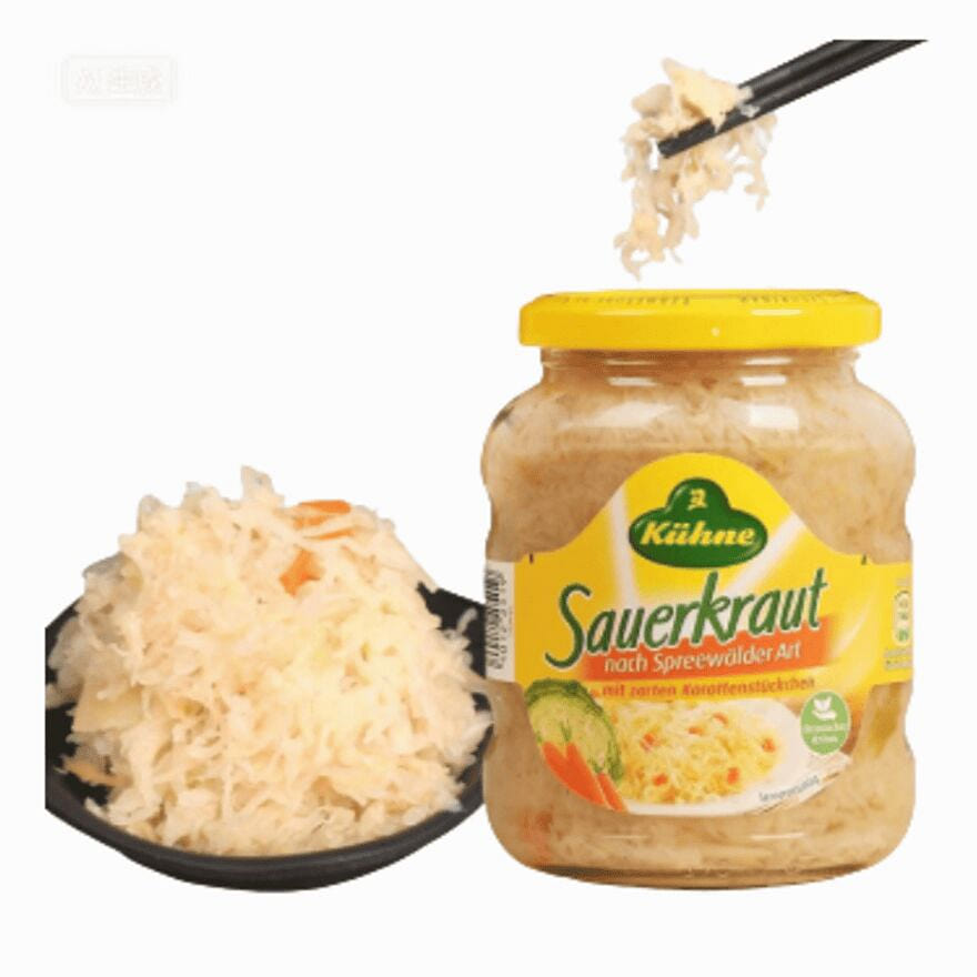 Germany imported Guanli sauerkraut 0 fat 350 g
