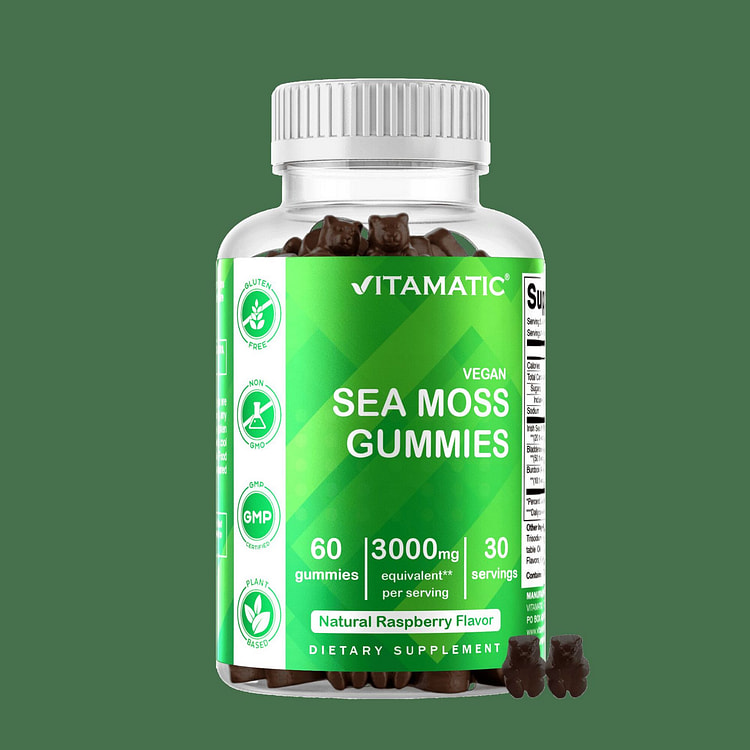 Irish Sea Moss - 60 Vegan Gummies
