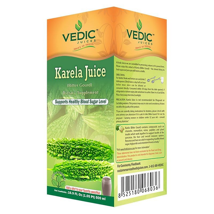 Vedic Juice 苦瓜汁 | 16.4液盎司 16.4 盎司