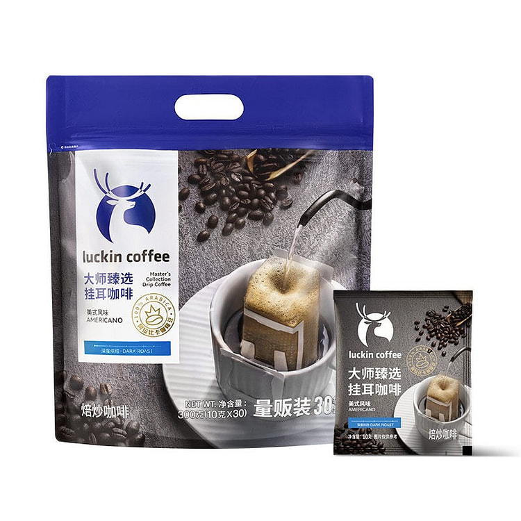 瑞幸咖啡|大师臻选挂耳咖啡-美式风味10g*30袋 1 包