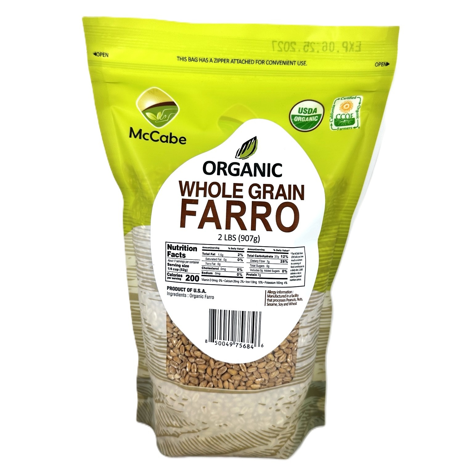 McCabe Organic Farro 2 ポンド