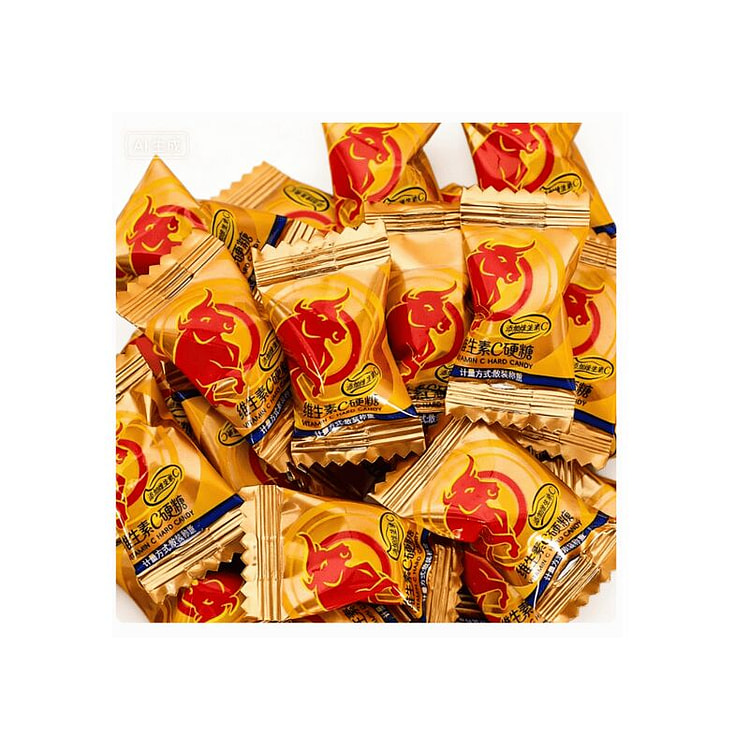 Vitamin c red bull flavored hard candy 500g*1 bag 500 g