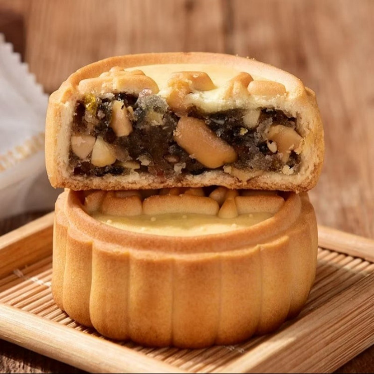 卢师傅月饼五仁口味中秋节月饼38g*4块 152 克