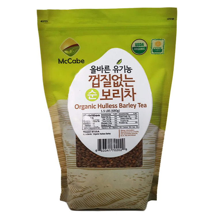 McCabe Organic Hulless Barley Tea - Roasted Hulless Barley Tea