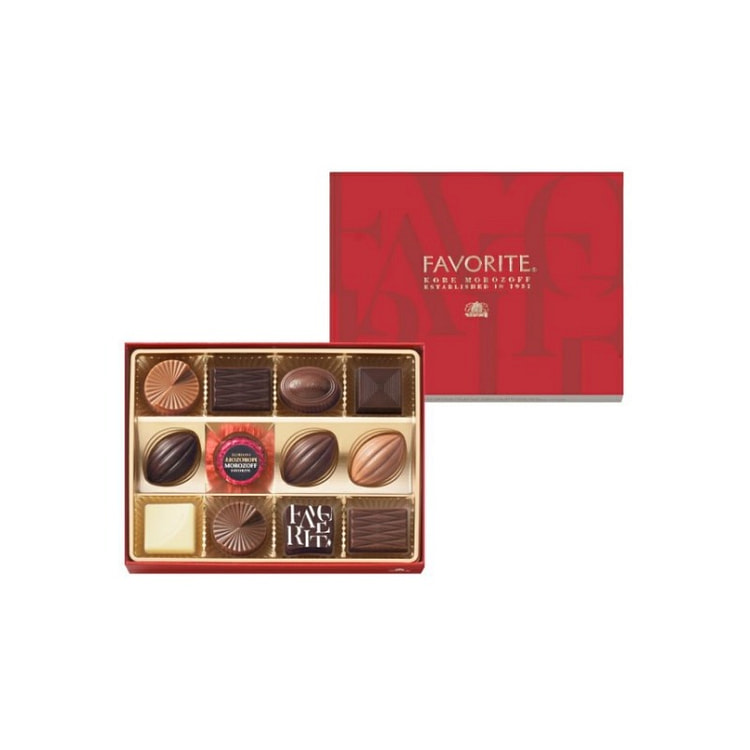 Morozoff Favorite Chocolate 12 pieces