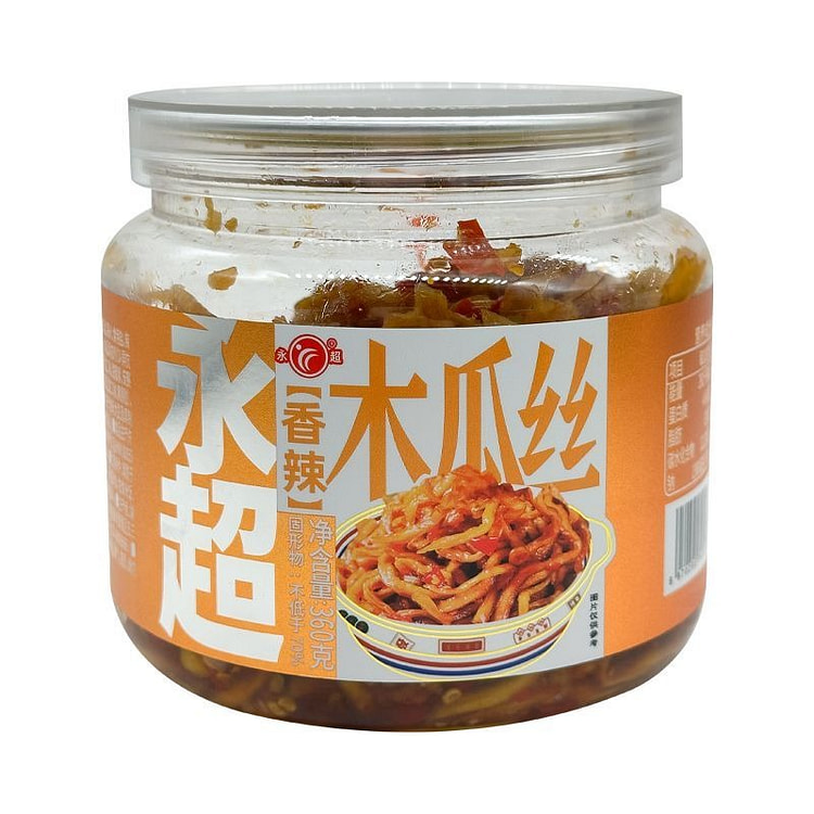 Yongchao Spicy Papaya Strips 360g 360 g