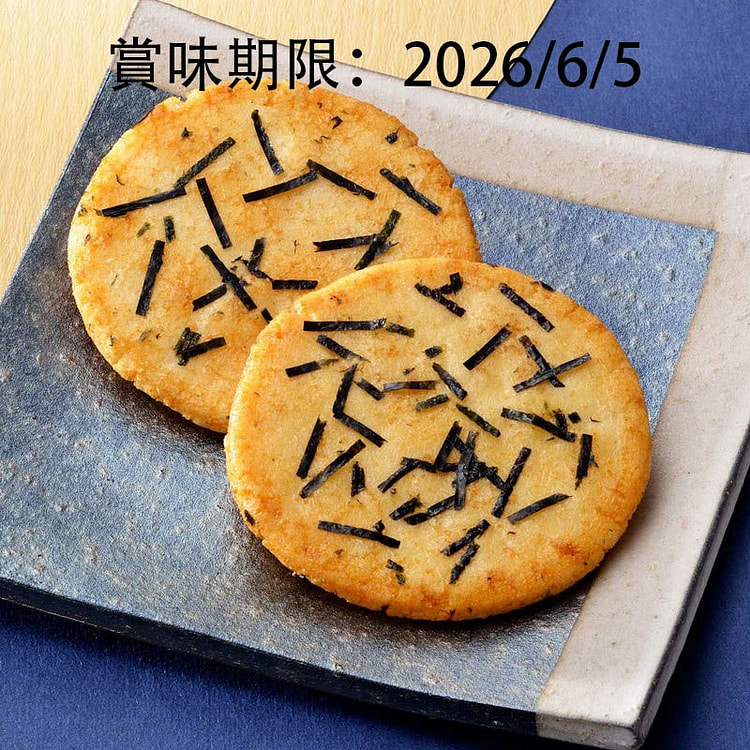 京都六角 甜酱油海苔米饼 10枚 1 份