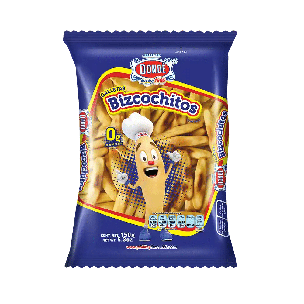 Donde Bizcochitos Crackers 5.3 oz – Case – 12 Units 1 each