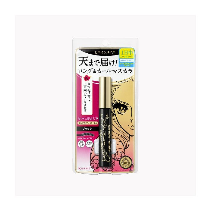 KISS ME HEROINE MAKE新升级极致浓密型卷翘睫毛膏 WP01-黑色 6g
