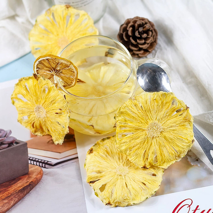Brew the pineapple slices