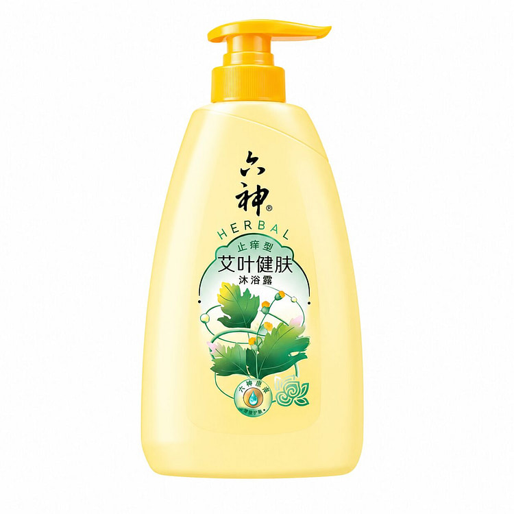 Liushen Wormwood Soothing Body Wash 750ml 1 count