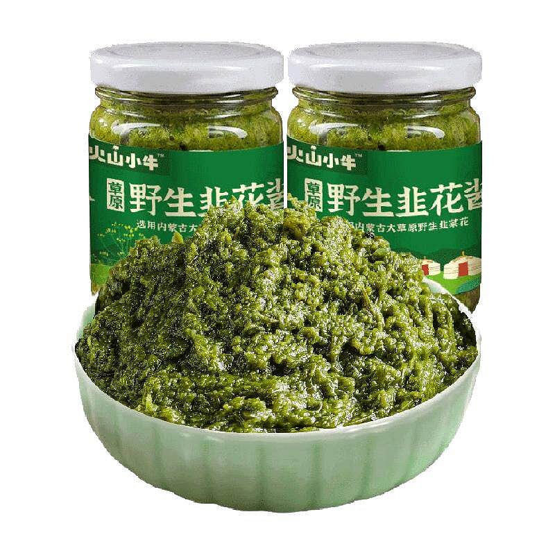 Volcanic calf Wild Leek Flower Sauce200g*1bottle 200 g