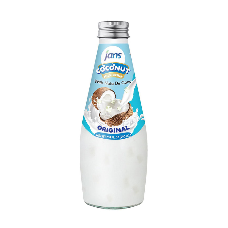COCONUT MILK NATA DE COCO ORIGINAL Pack of 1 9.8 fl.oz