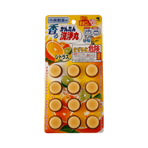 【日本直送】小林製薬 香るかんたん洗浄丸 シトラスの香り 12 1 個