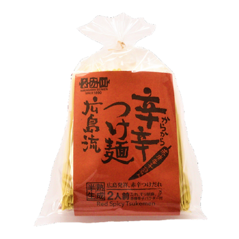 NAKAGAWASEIMEN Spicy DippingNoodle HiroshimaStyle 1 each